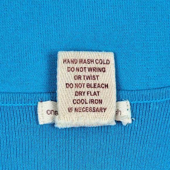 Nautical Boat-Neck 3/4 Sleeve Top Women's M #1220 - Picture 5 of 5